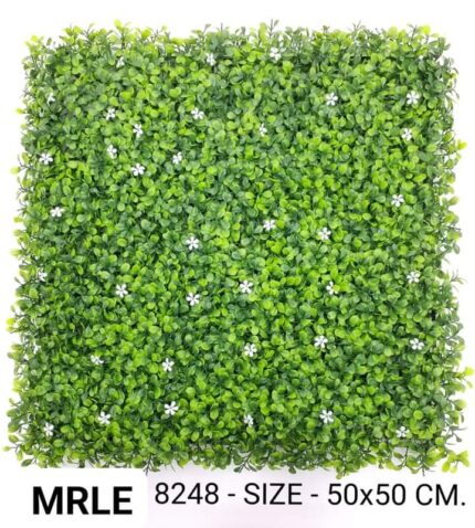 Well Art Gallery Artificial Expandable Grass Fence Easy Install and Washable Artificial Leaves Create a Natural Look in Any Area,